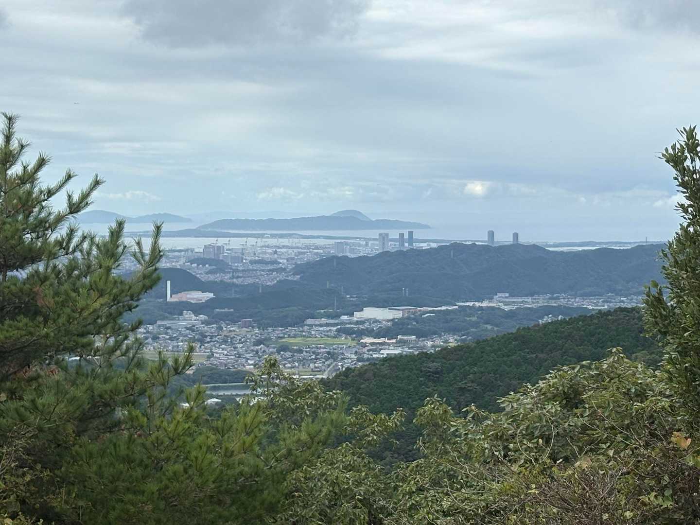 博多湾方面