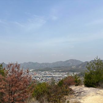 稜線は播磨アルプス