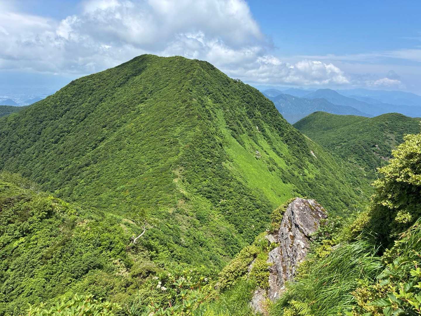 笹谷峠-雁戸山-南雁戸山-カケスガ峰 周回コースの写真