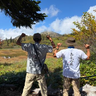hanabuさんと二人で南竜Ｔシャツ念を送ります