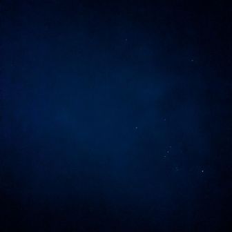 早朝の星空🌌