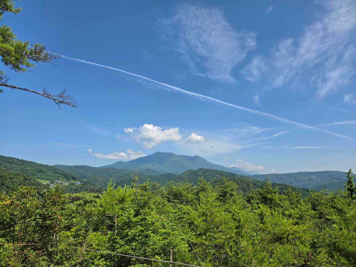夏の飯縄山