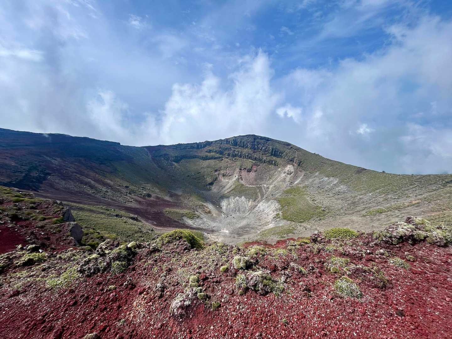ここから幾度となく噴火したんだろうなぁ🌋