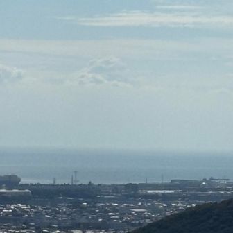 遥か向こうにメインの目的地😆
