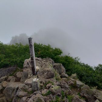 山頂ガスガス