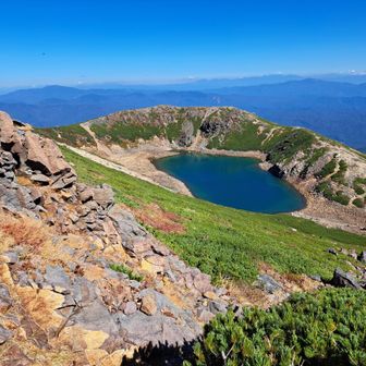 三ノ池の外周で下山してもよかったかな👣