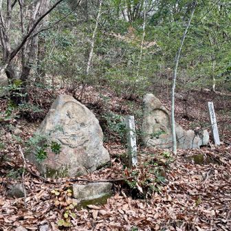 下山道にもたくさん石仏が🙏