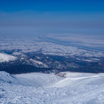 流氷もご覧の通り