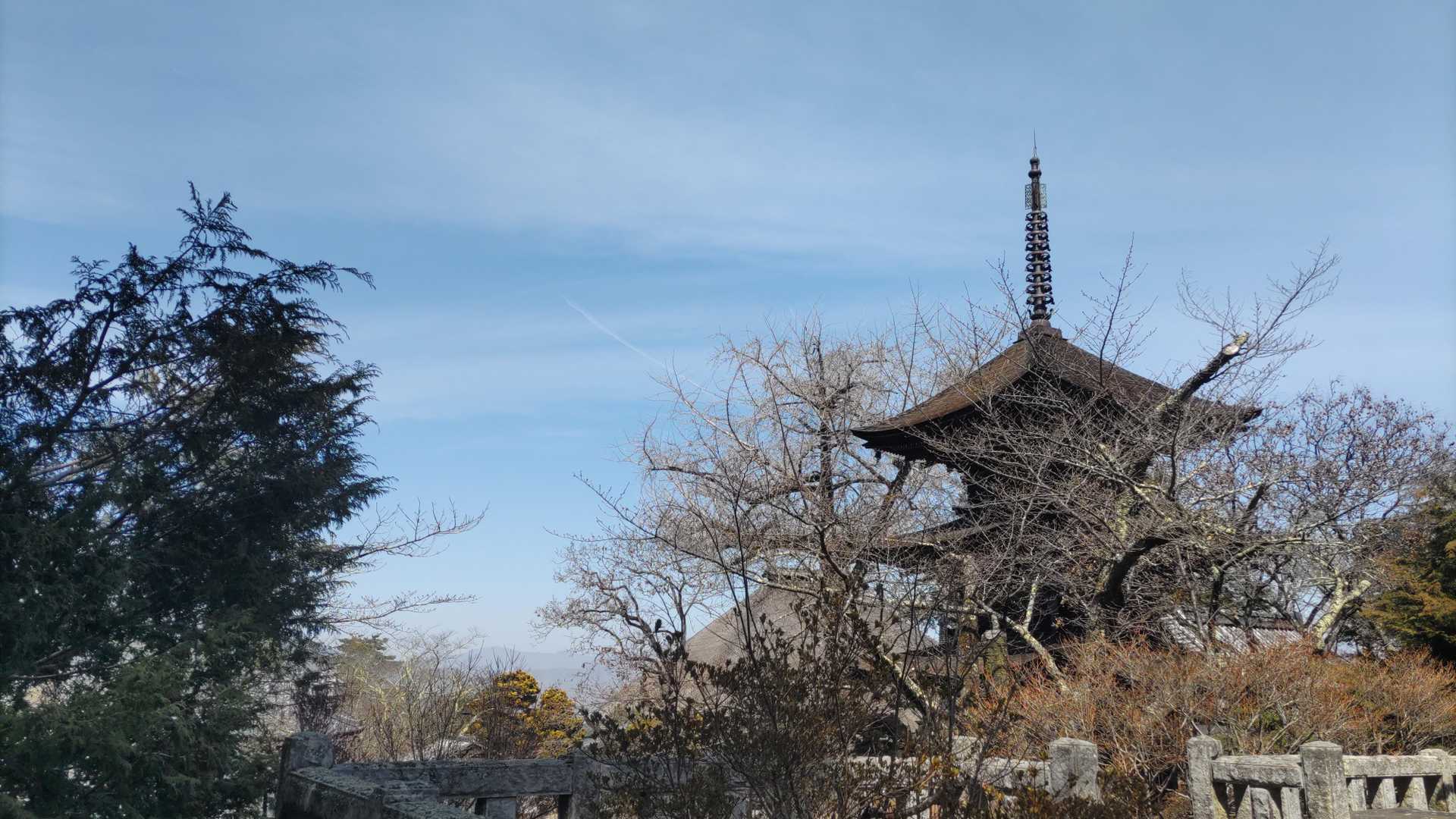 前山寺まで無事帰着♪