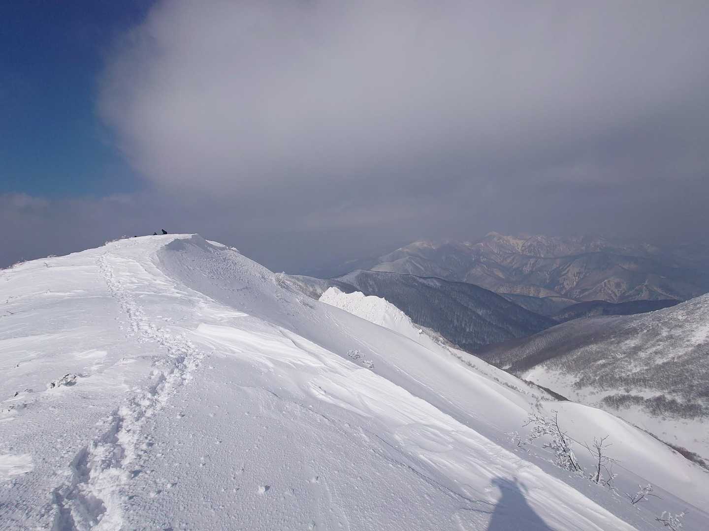 再び山頂へ