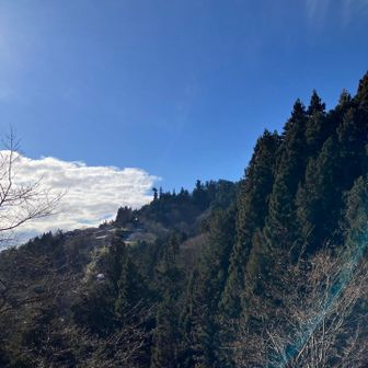 集落が見えます