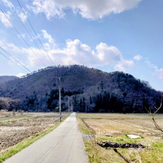 いのは山を降りて
あいつ（大岡山）を目指す🐵