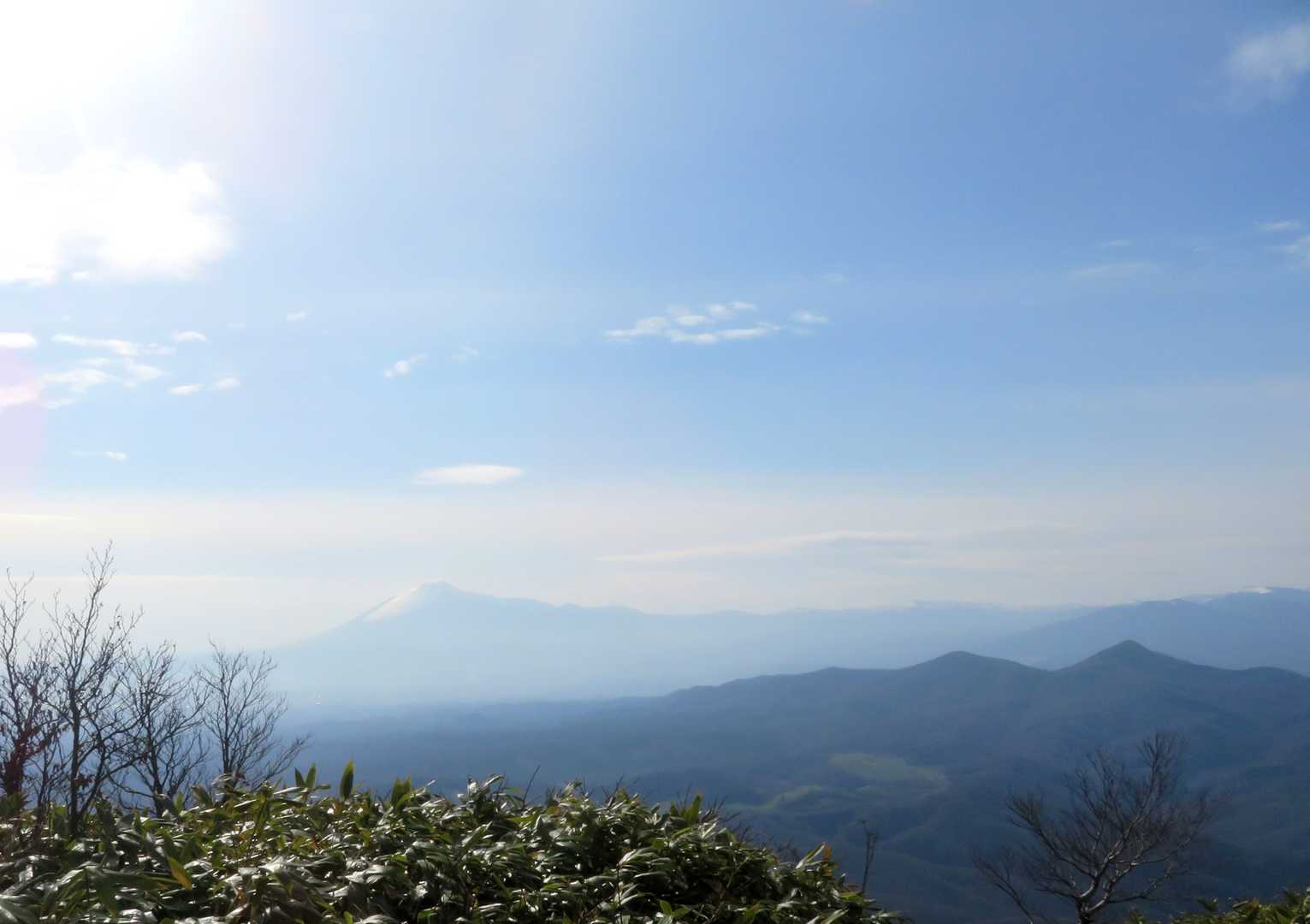 西根寺田コース登山口-七時雨山 往復コースの写真