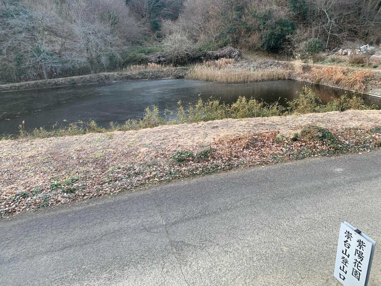 こういう池があると思う事。

マスを放って釣り堀にすればな〜って
