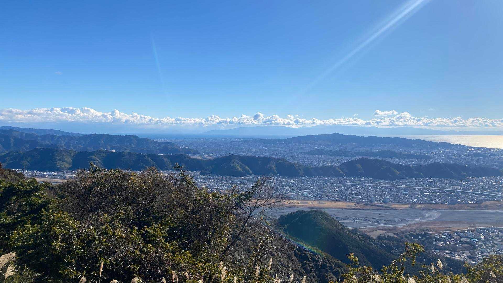 安倍城址 往復コースの写真