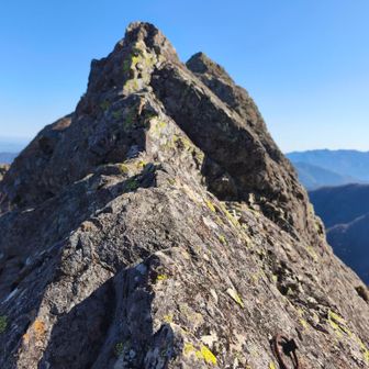 👺天狗岩　ちょこっとキレてるところを通過して😂