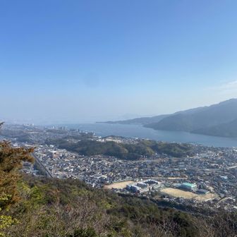 ここからの眺め良い‼️