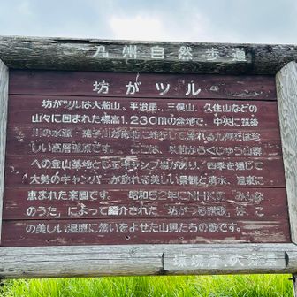 坊がツル解説看板
