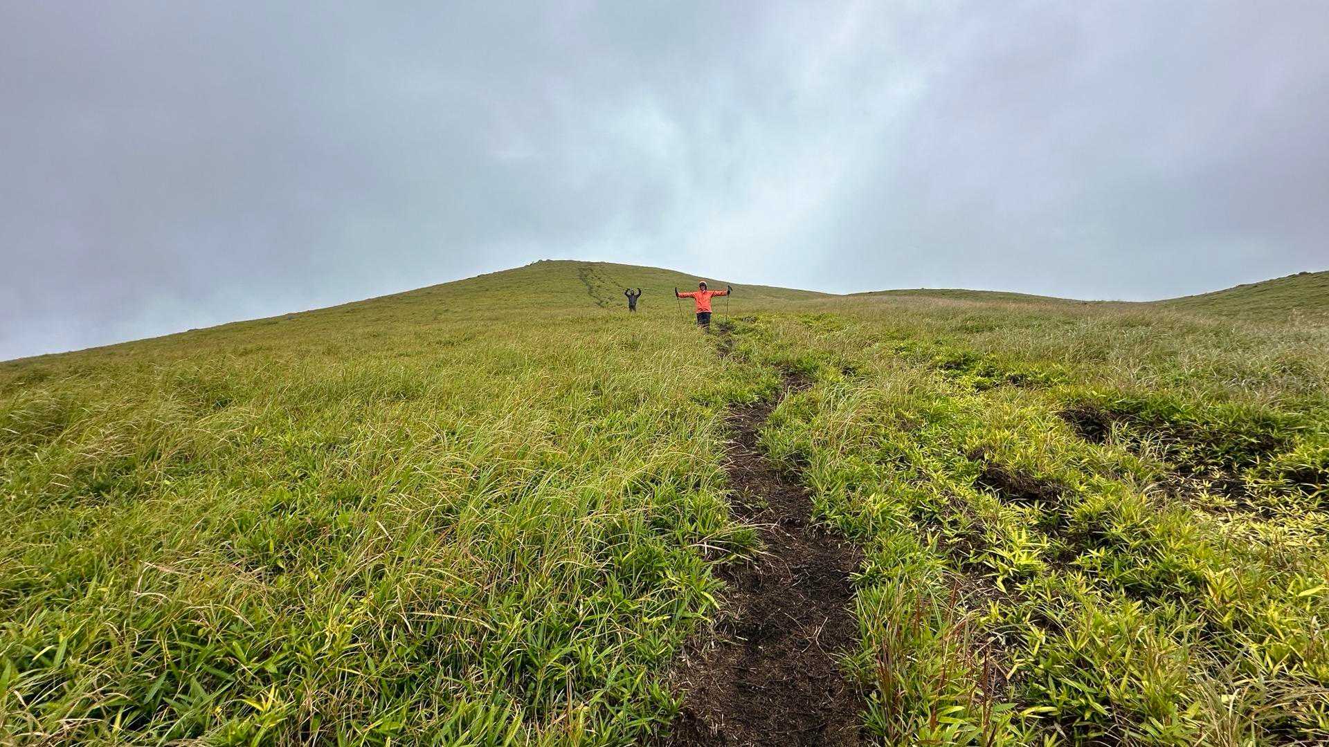 八丁原登山口-一目山 往復コースの写真