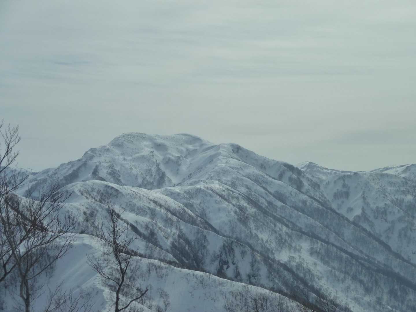 初雪山見えた
遠ーい😳　行けるんかぁ⁉︎