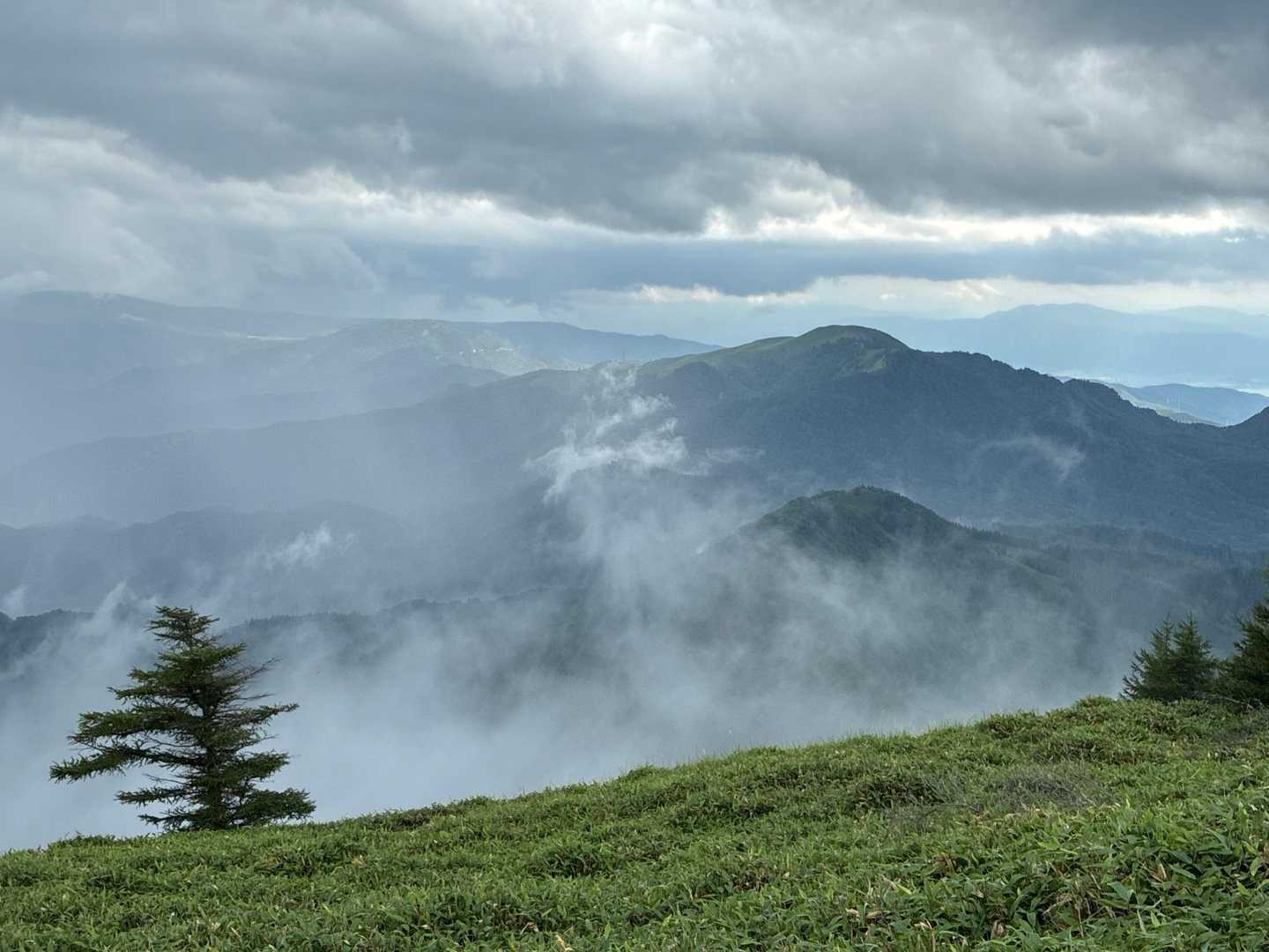 茶臼山登山口-茶臼山 往復コースの写真