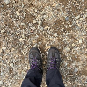 ６年前に御嶽山に登るために買った

最初の登山靴

まだまだ履けるみたい😆