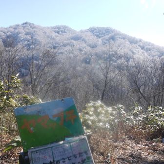 ヤマップ平からの天蓋山