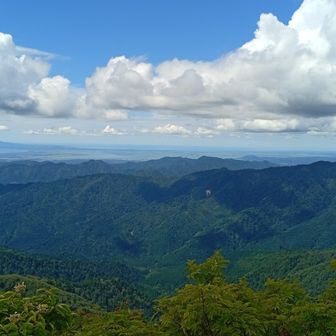奥岳の対面方向