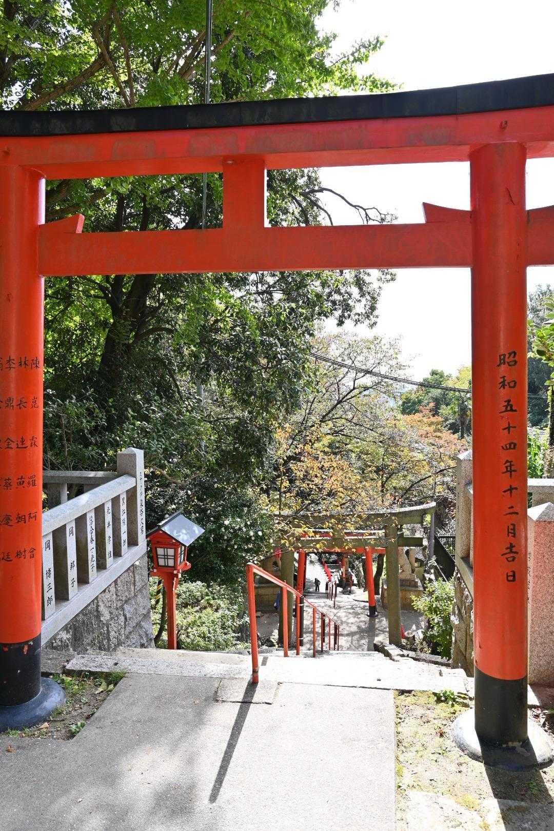 降りて行きます