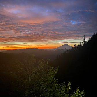 先週見れなかった御来光🌄見れるか？