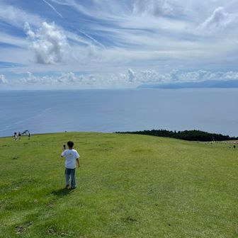 大自然にご満悦！