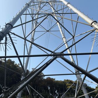 鉄塔到着その向こうが、、