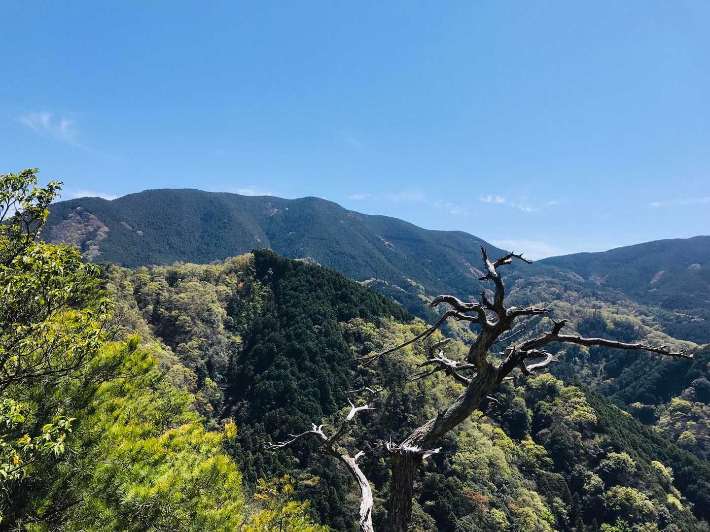 障子山と白滝山