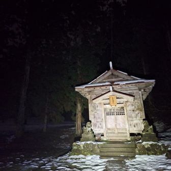 ちょっと早めの鳥坂神社