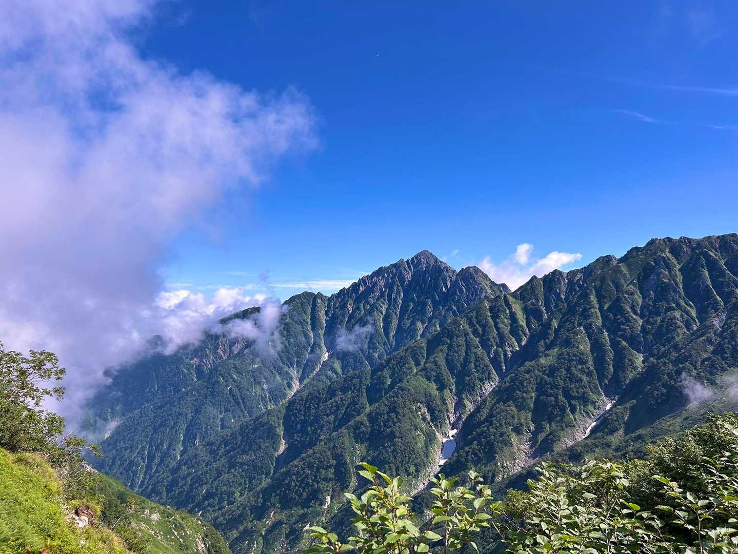 立山室堂ターミナル-室堂乗越-奥大日岳 往復コースの写真