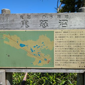 奥日光からの鬼怒沼入口看板👆
では周回で戻ります👣💨