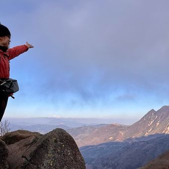 最後の沓掛山到着