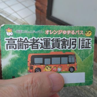 70歳以上の原住民は100円で乗れます。