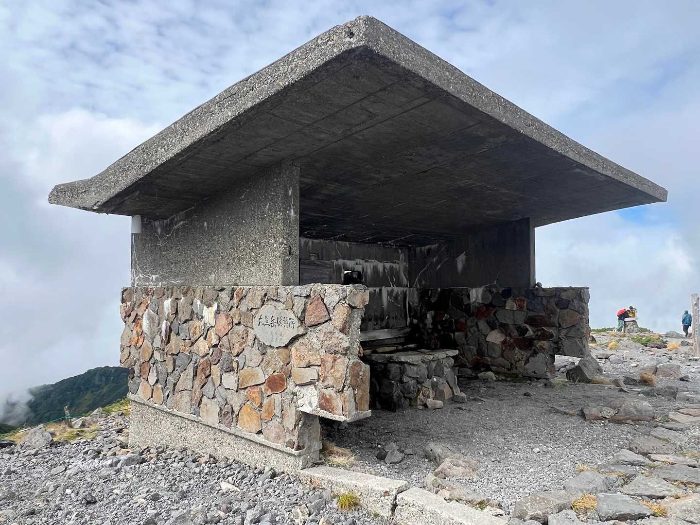 乗鞍山頂バス停-大黒岳 往復コースの写真