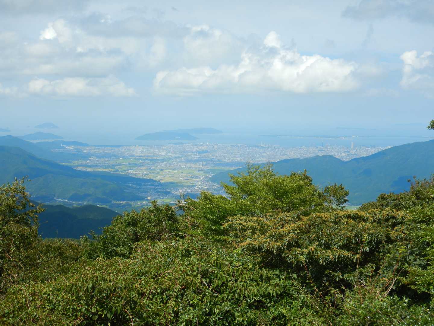 矢筈峠-脊振山-唐人の舞-椎原峠-椎原峠登山口 周回コースの写真