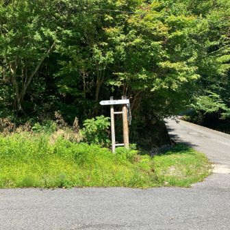 案内に従って獅子ヶ谷登山口へ