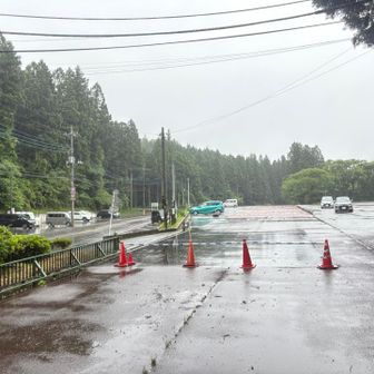 ゴール🅿️
土曜日なのに雨のせいか ガラガラ空いていました🚙