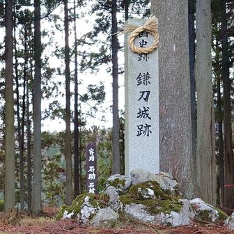 山城歩きは気分が上がる