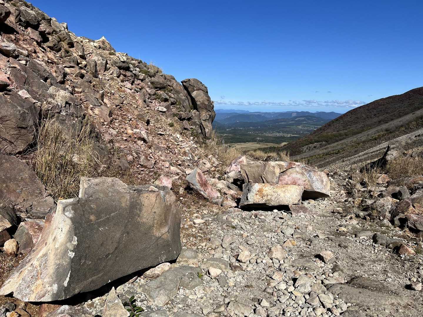 大曲登山口-諏蛾守越 縦走コースの写真