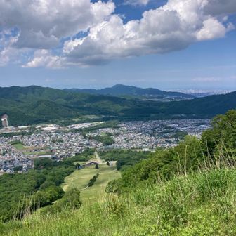 山頂へ行く前に休憩*\(^o^)/*
いい景色*\(^o^)/*