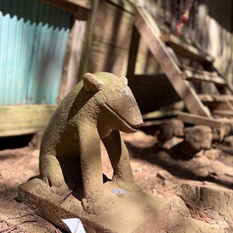 可愛い狛犬様♡