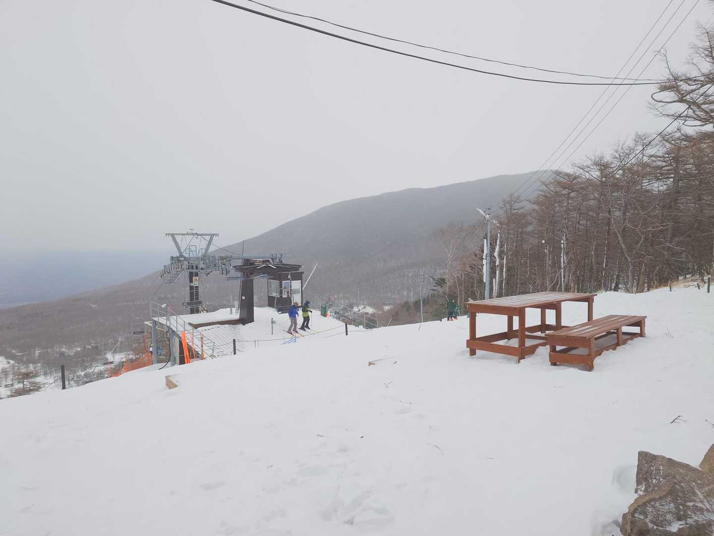 直ぐ隣に、⛷️スキー場ありました