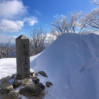 この時間で、足跡👣無いから今日の釈迦ヶ岳は、私のみ✌️