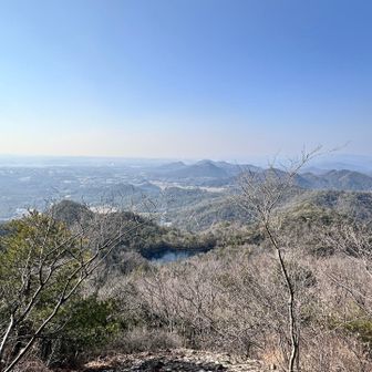 展望岩🪨からの三田市