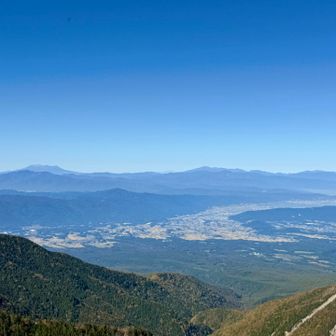 御嶽山と乗鞍